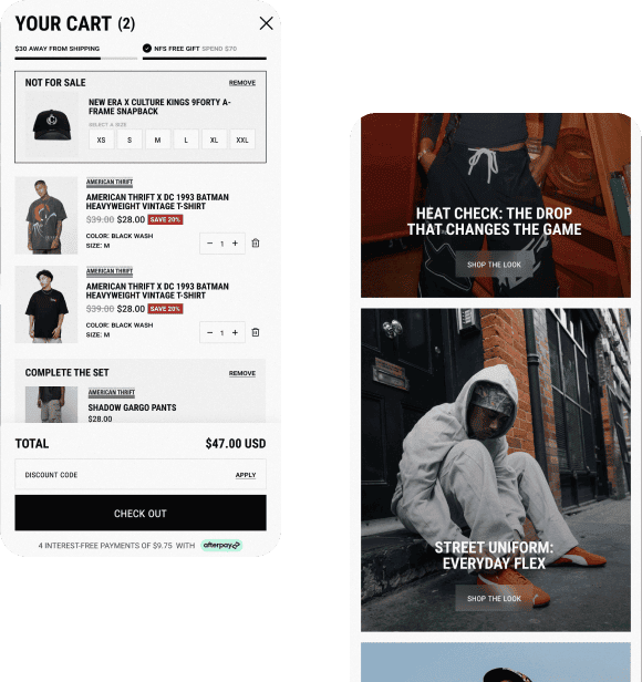 PIVOT’s mobile UI/UX design of search and generated search results experience