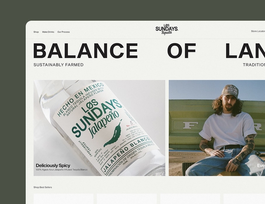 PIVOT’s desktop UI/UX design for Culture Kings’s collection listing page with product filter and sort experience