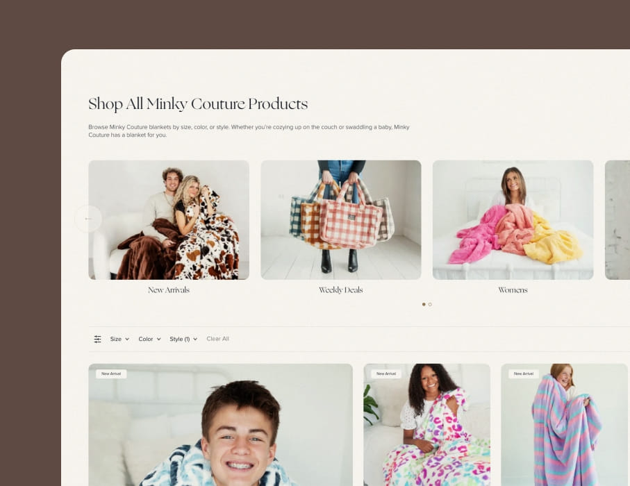 Minky Couture Work PIVOT