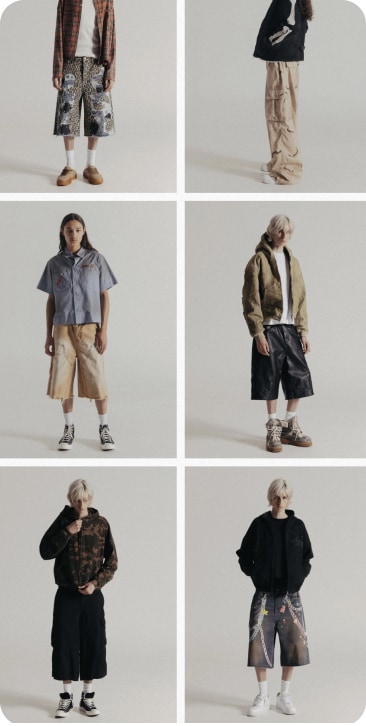 PIVOT’s mobile UI/UX design for MNML’s collection listing page