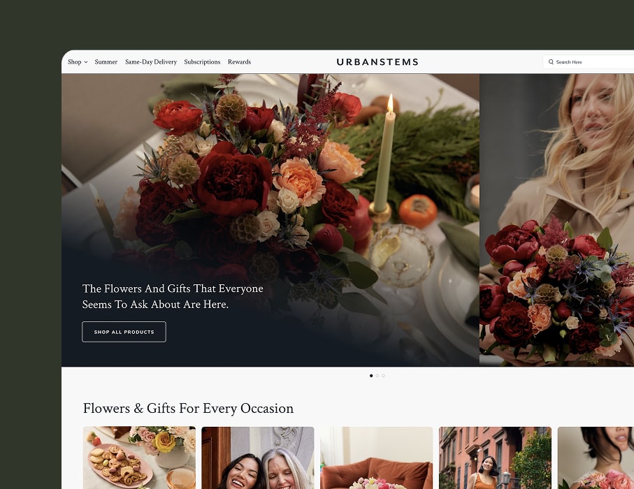 PIVOT’s desktop UI/UX design for Culture Kings’s collection listing page with product filter and sort experience