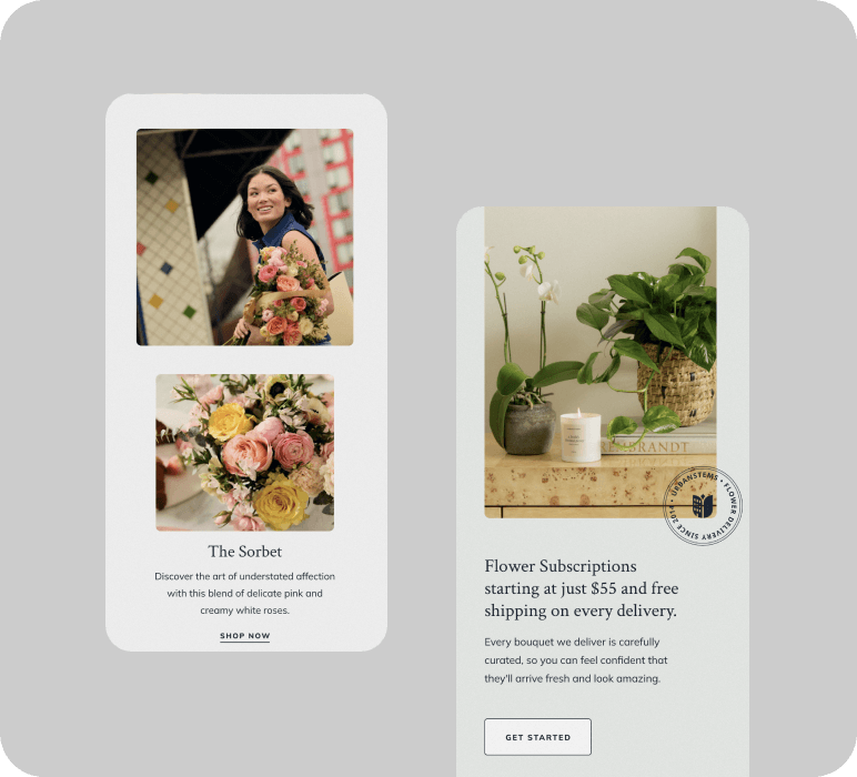 PIVOT’s mobile UI/UX design of search and generated search results experience